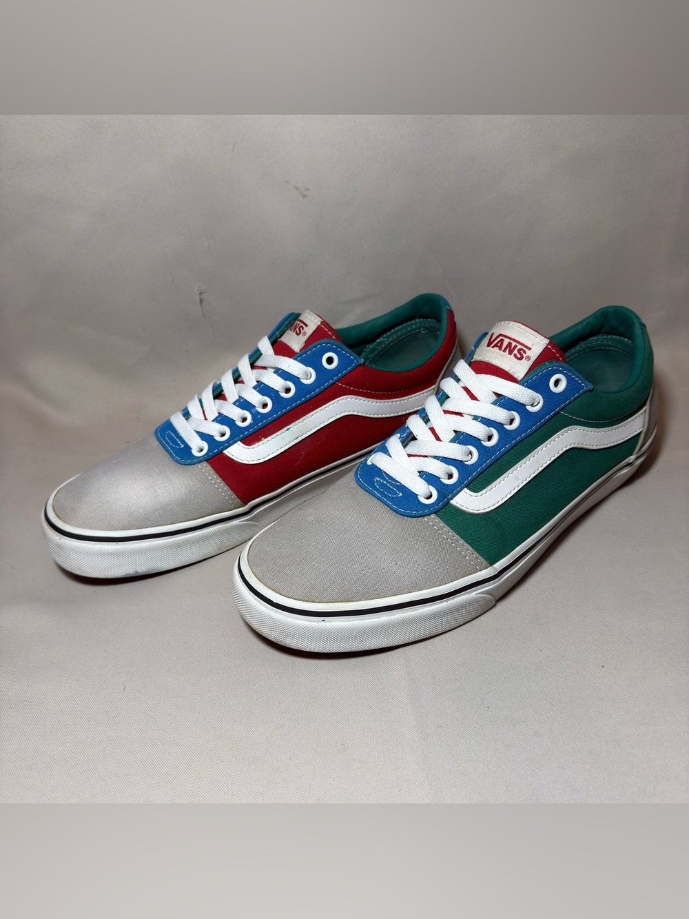 Vans Ward Rally Drizzle Colorblock Sneakers Men’s sz: 11